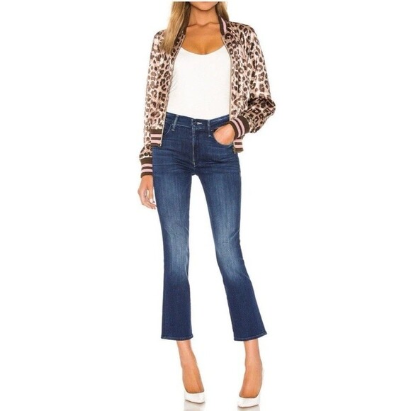 Mother Women’s 26 Denim The Insider Ankle The Road To Paradise Stretch Cropped - Picture 1 of 9